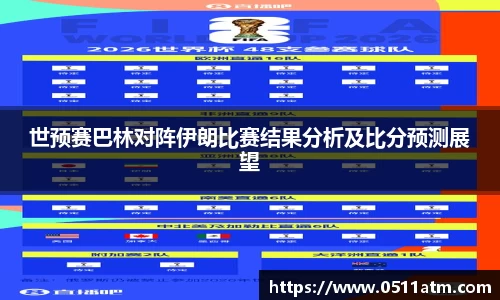 世预赛巴林对阵伊朗比赛结果分析及比分预测展望